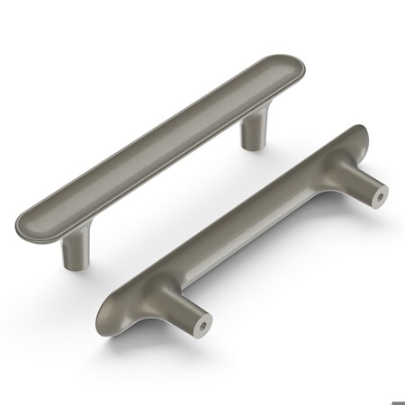 Hickory Hardware Maven Collection Pull 3-3/4 Inch 96mm Center to Center Satin Nickel Finish H078779SN